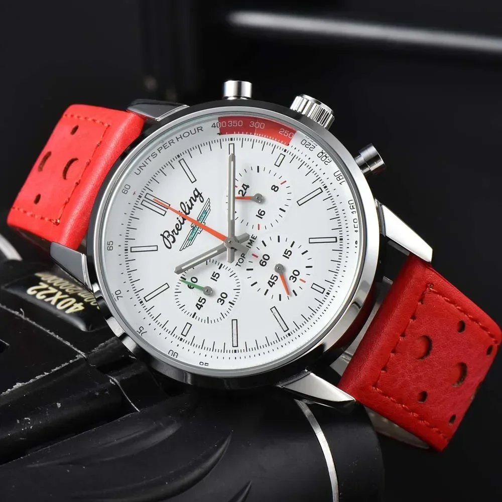 

Top B ,Br LOGO Watches For Mens Luxury Top Time Style Sport Automatic Date Wristwatch Business Chronograph Quartz AAA Male Clock