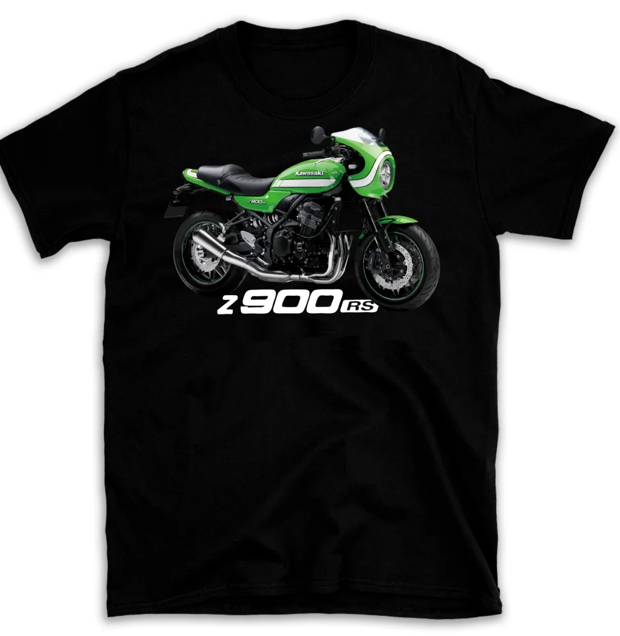 

Футболка Z900 RS для мотоциклиста, Классическая Летняя Повседневная мужская футболка из 100% хлопка для японского мотоцикла с круглым вырезом и коротким рукавом, размер телефона