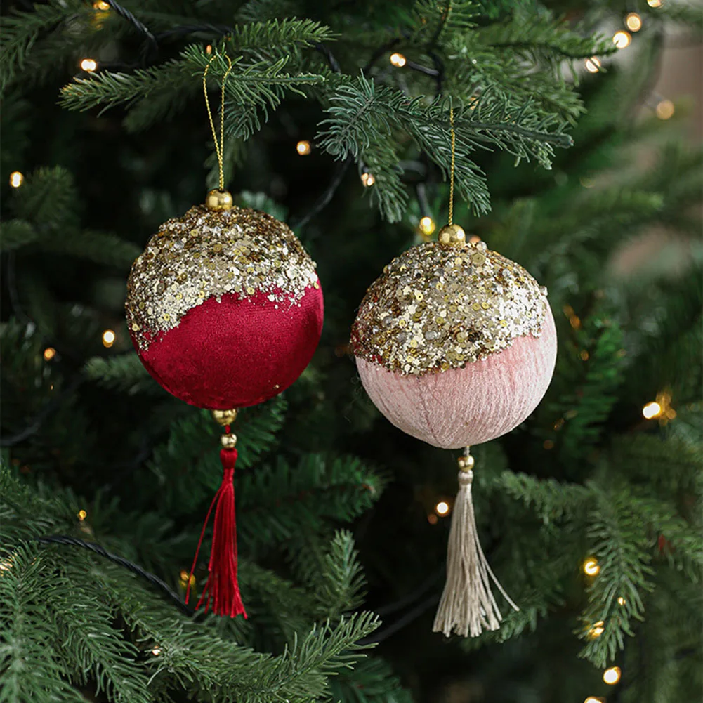 1pcs Foam Christmas Balls Ornaments Xmas Tree Hanging Pendant Decor Versatile Home Party Wedding Christmas Decor New Year Gifts