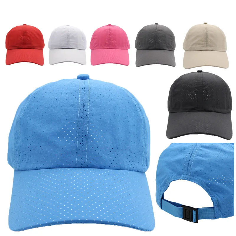 

Spring Summer Mesh Mountaineering Outdoor Hat Golf Leisure Travel Sun-Proof and Breathable Quick-Dry Baseball Cap