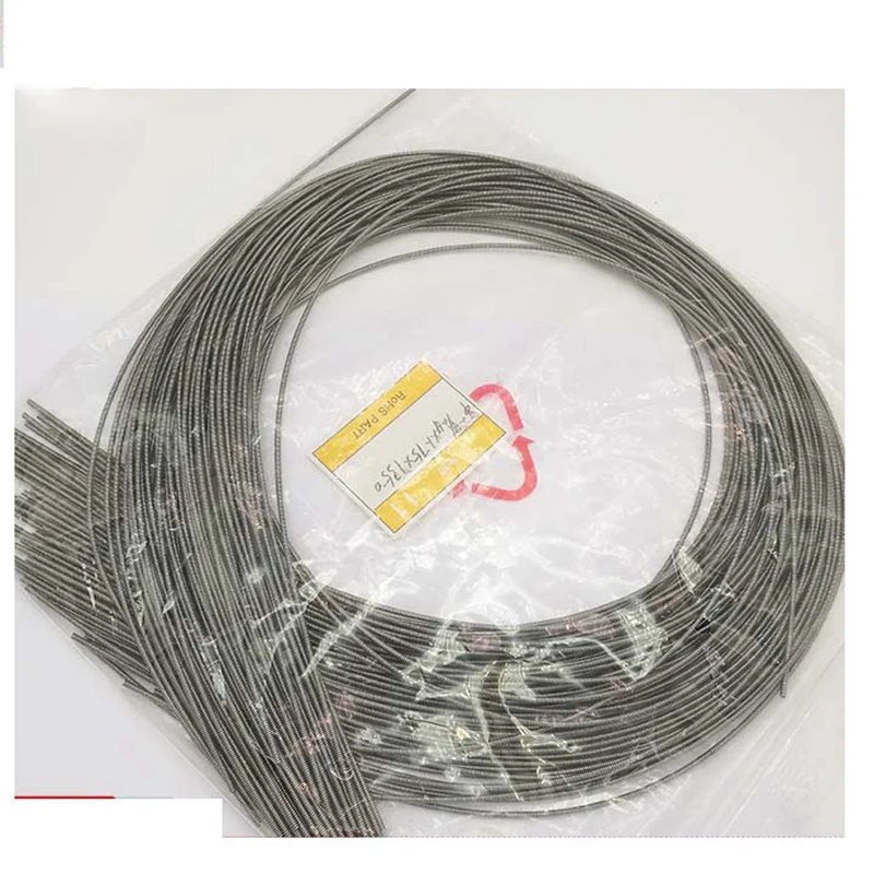 

1pcs Stainless steel 304 precision spring tube 0.15mm outside diameter 0.15mm long 350mm 610mm mm flat wire spring