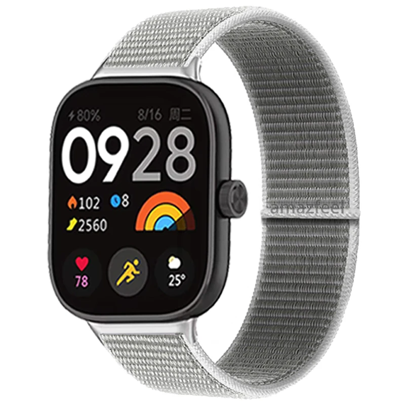 

Ремешок нейлоновый эластичный для Xiaomi Redmi Watch 4, браслет для смарт-часов redmi Watch 4, металлический браслет для наручных часов