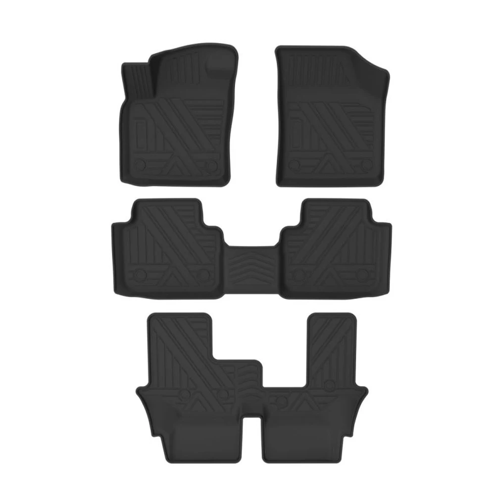 

For Volkswagen TERAMONT 2017-2023 Car Interior Accessories Car TPE Floor Mat Specific The Left Driving Wear-resisting Car Foot P