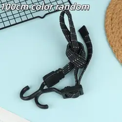 Heavy Duty Elastic Luggage Strap with Hooks - Set of 2 for Secure Outdoor Travel (100cm)