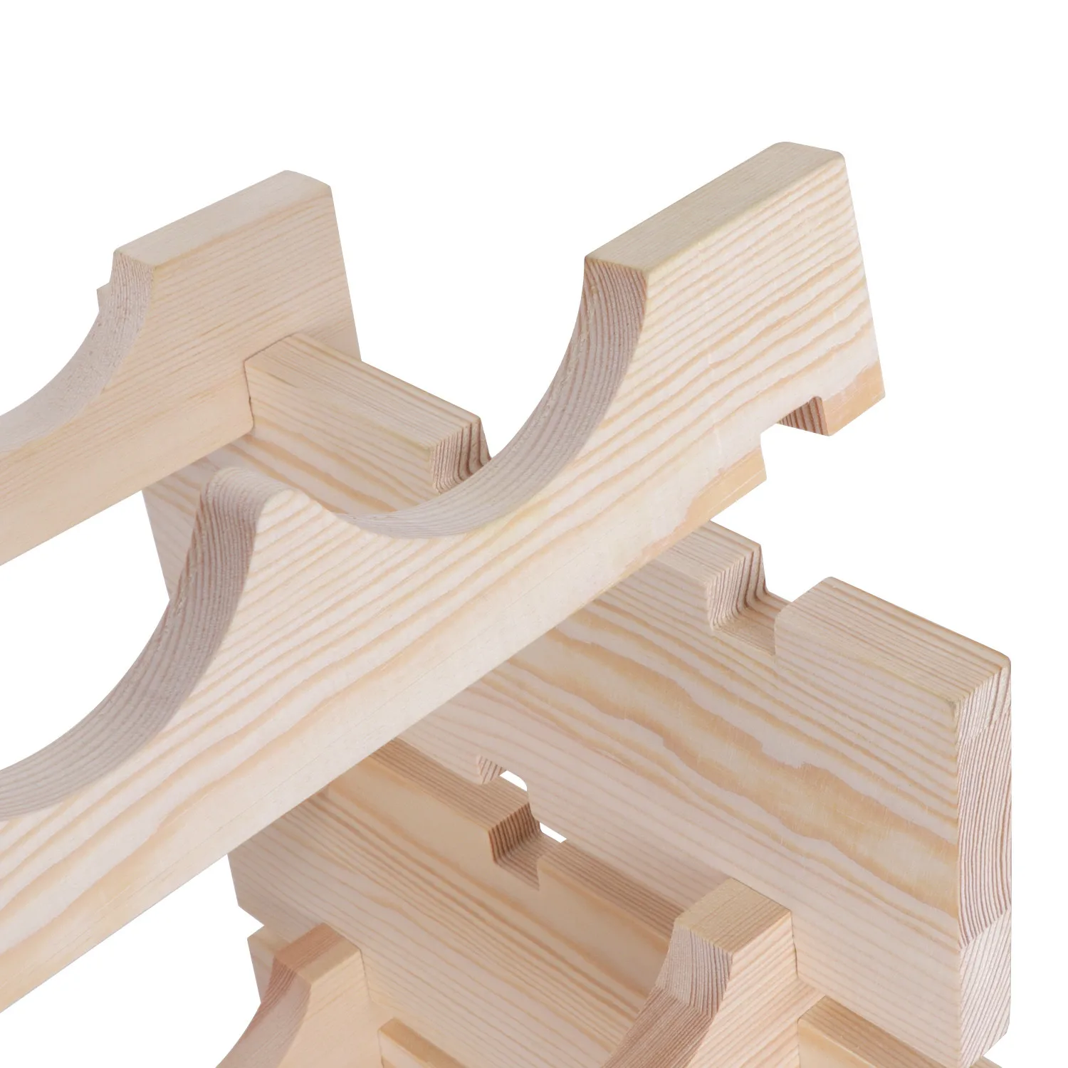 96-Bottle Wood Wine Rack 3