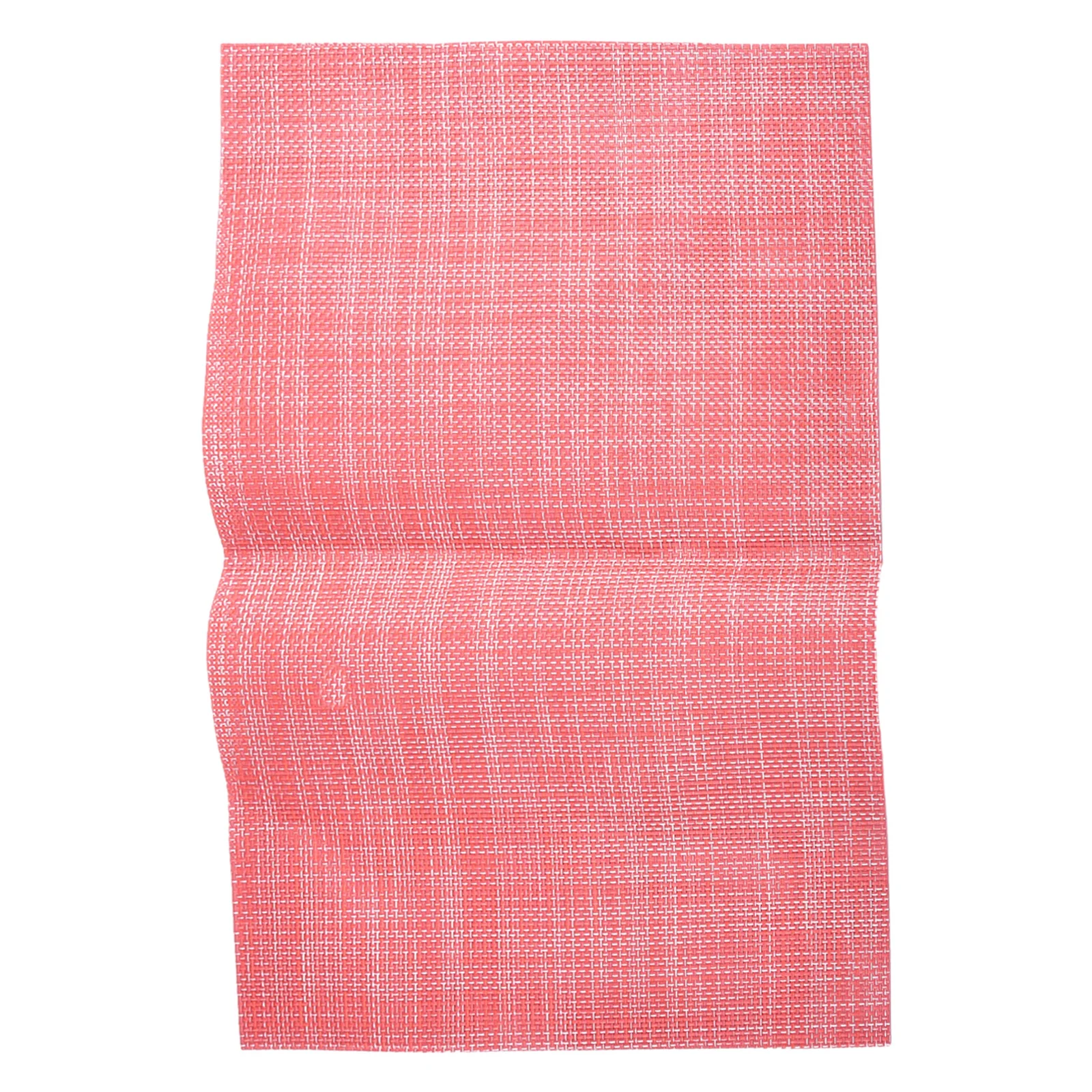 

Solid Color Household Dining Table Placemat Thickened Woven Pvc Placemat 45*30cm For Table Decorations Homehould Supplies