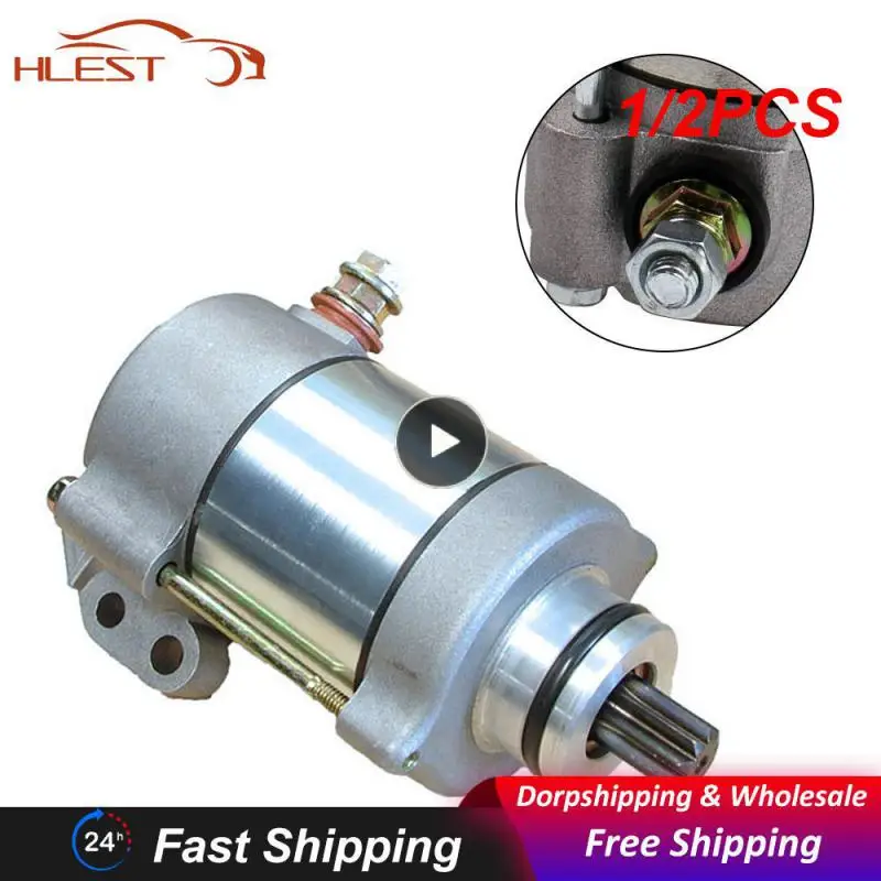 

1/2PCS Electric Starter Motor For 250cc 300cc EXC Motorcycle Engine Parts Motor And Bendix Set Replace For 55140001100