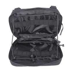 Bolsa médica táctica multifuncional portátil, caja de almacenamiento militar para exteriores, organizador de herramientas