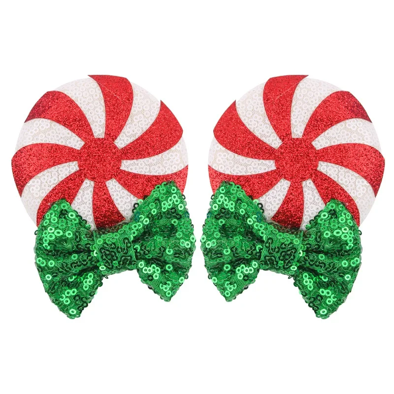 

Ободок для волос с большим бантом для девочек, 3,3 дюйма, «мышь уши», леденец, конфеты, Ретро стиль, повязка на голову, «сделай сам», головной убор для девочек, модные аксессуары для детей