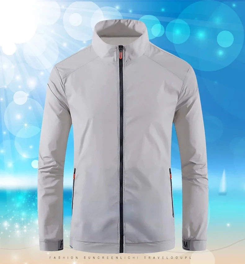 Description Picture 3 of itemSpring And Summer Jacket Sun Protection Loose Casual Riding Breathable Men'S Thin Section Windbreaker Downhill Motorcycle