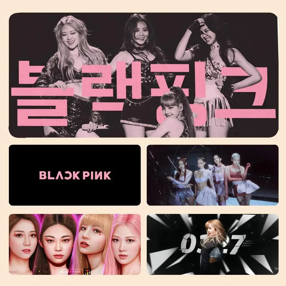 

Mousepad Gamer XL Computer HD Home Mousepad XXL Mouse Mat Natural Rubber Non-Slip Carpet Table Mat KpoP-b-Blackpinks