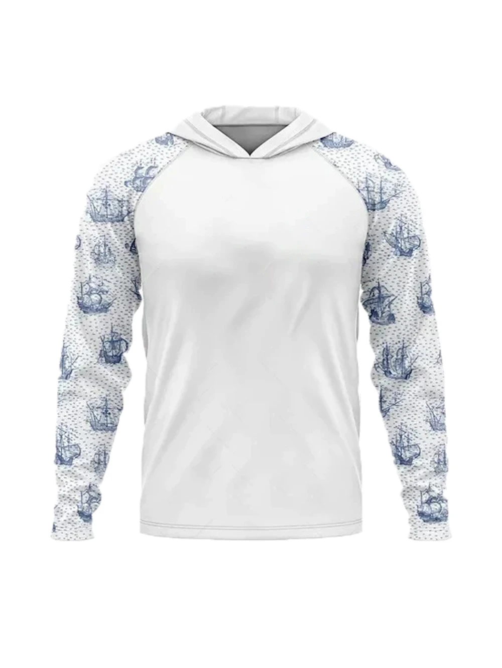 낚시 후드 셔츠 남성 긴팔 자외선 차단 나무 사냥 저지 퍼포먼스 낚시 장비 비치..