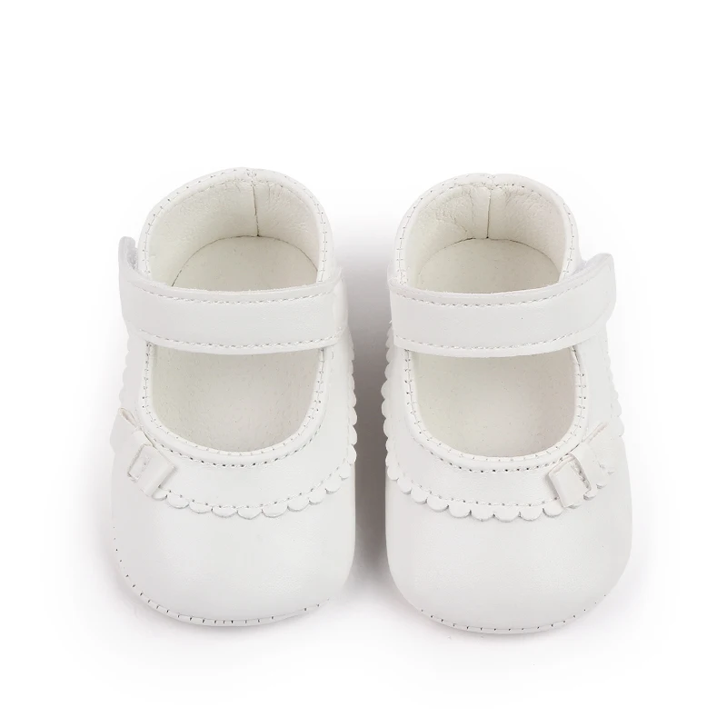 Baby Girl Shoes Soft PU Mary Jane Casual Walking Shoes Indoor Prewalking Birthday Gift for Baby Girl 0-1 Years 2023 New Fashion 3
