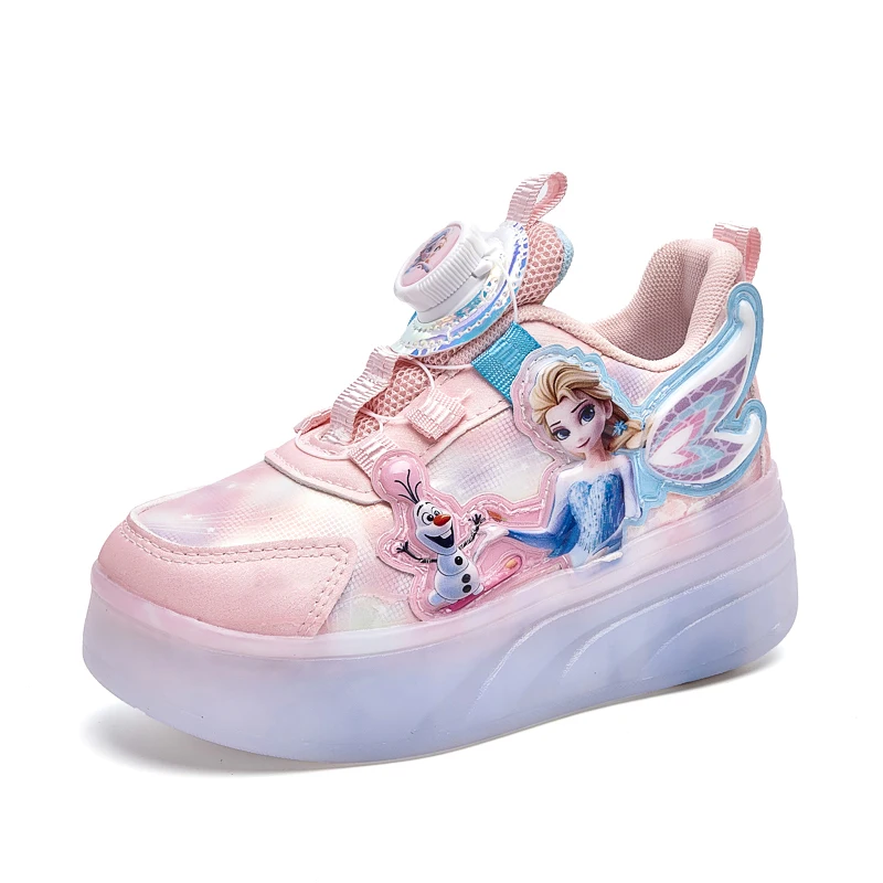 kids LED roller shoes details