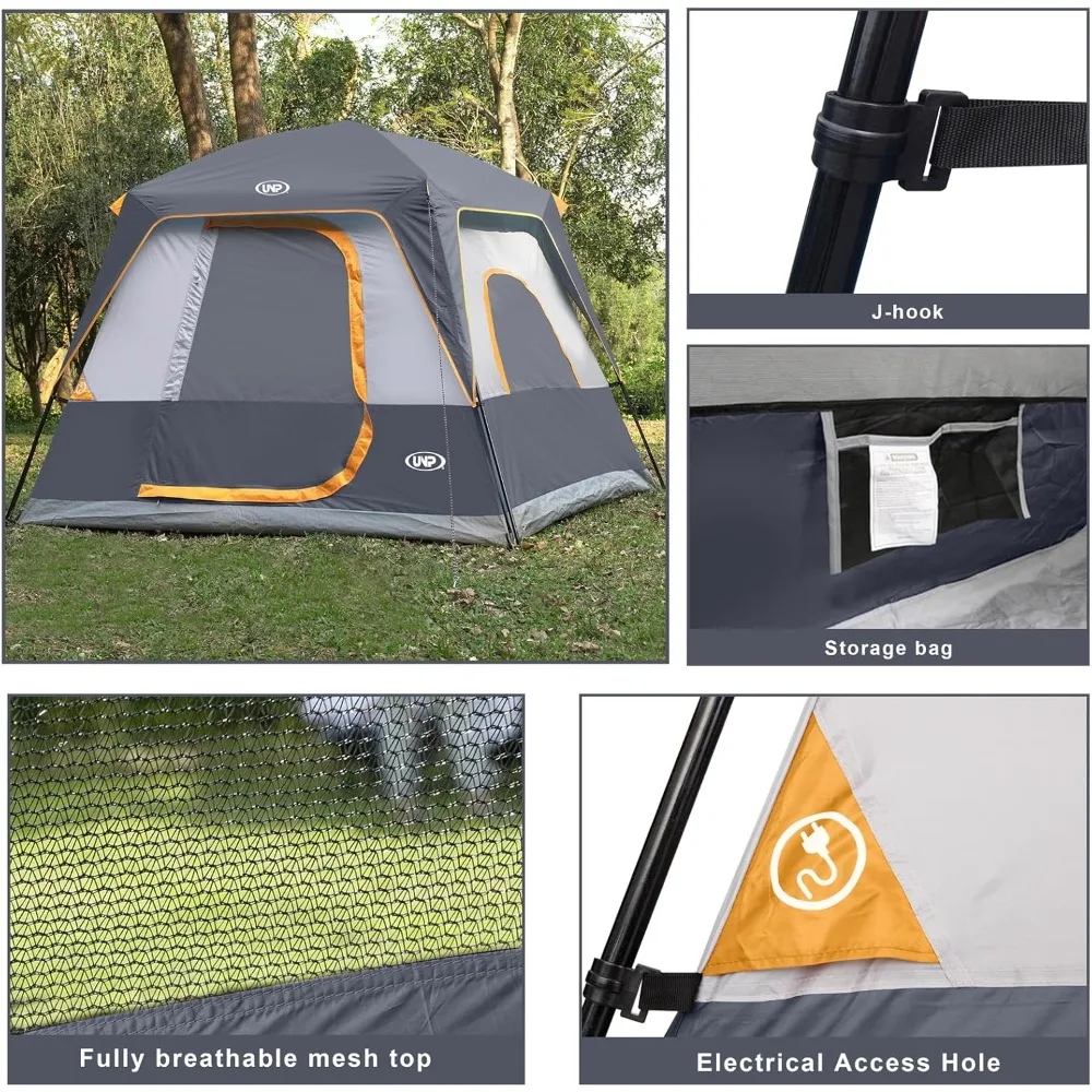 4 Person Camping Tent 4