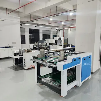 rigid box making machine automatic paperboard slots v slot grooving machine for wine cigarette jewellery box