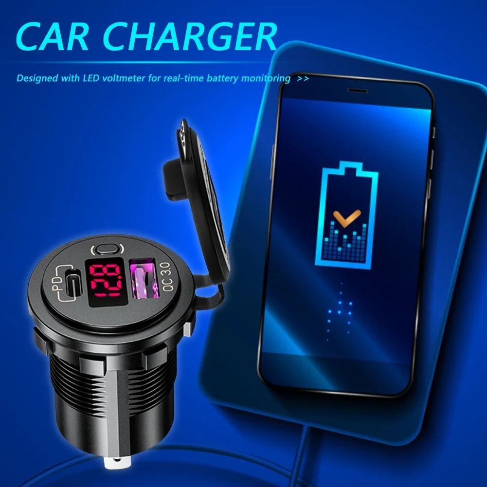  USB  ޴ , QC3.0 PD  , LED а   ̺