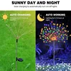 1/2/4Pcs Solar LED Firework Fairy Light Outdoor Garden Decoration Lawn Pathway Light For Patio Yard Party Christmas Wedding 2