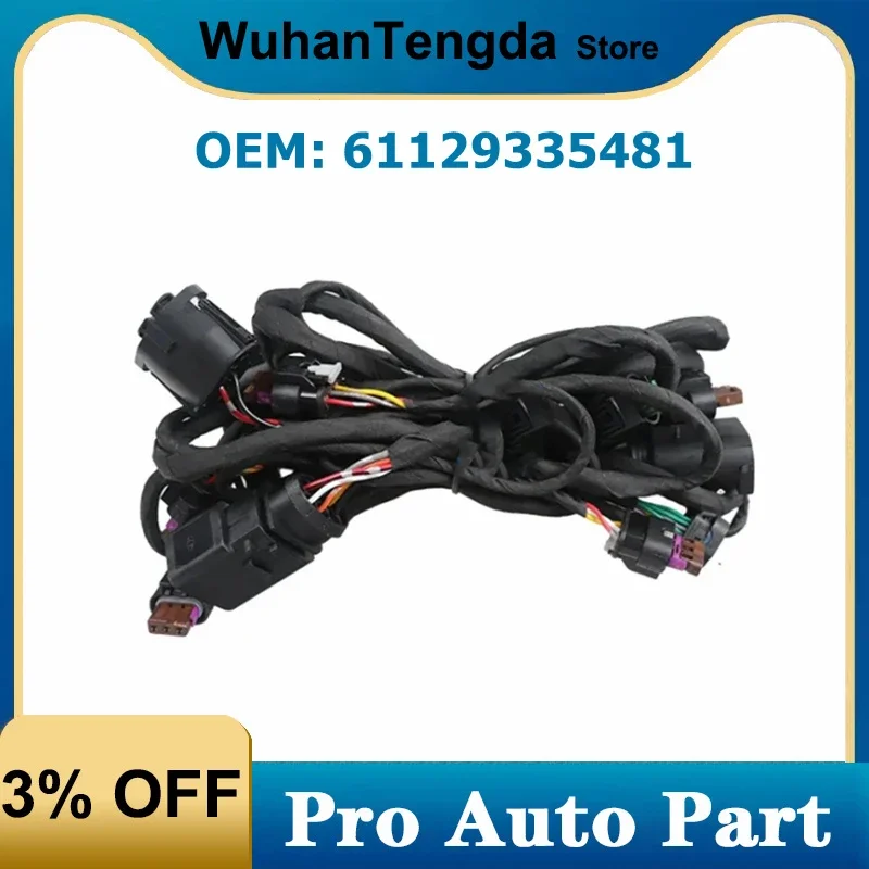 61129335481 Front Bumper Parking Sensor Wiring Harness Cable for BMW X3 F25