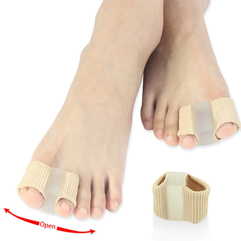 

1Pcs Silicone Toe Spreader Separator Bunion Hallux Valgus Corrector Thumb Finger Correction Straightener Foot Care Tool