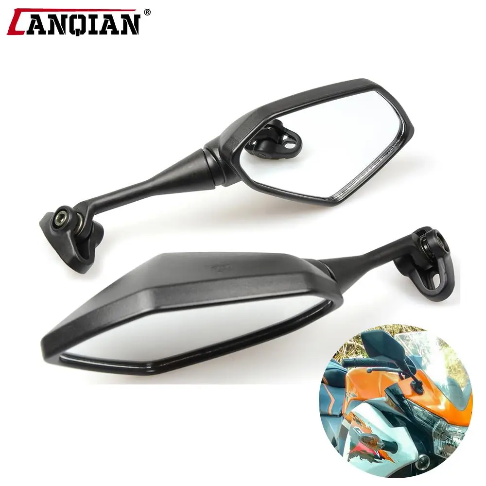 

Universal Sportbike Side Mirror Motorcycle Mirror For Yamaha FZ6 xmax xmax 300 500 530 r15 r3 r6 ybr 125