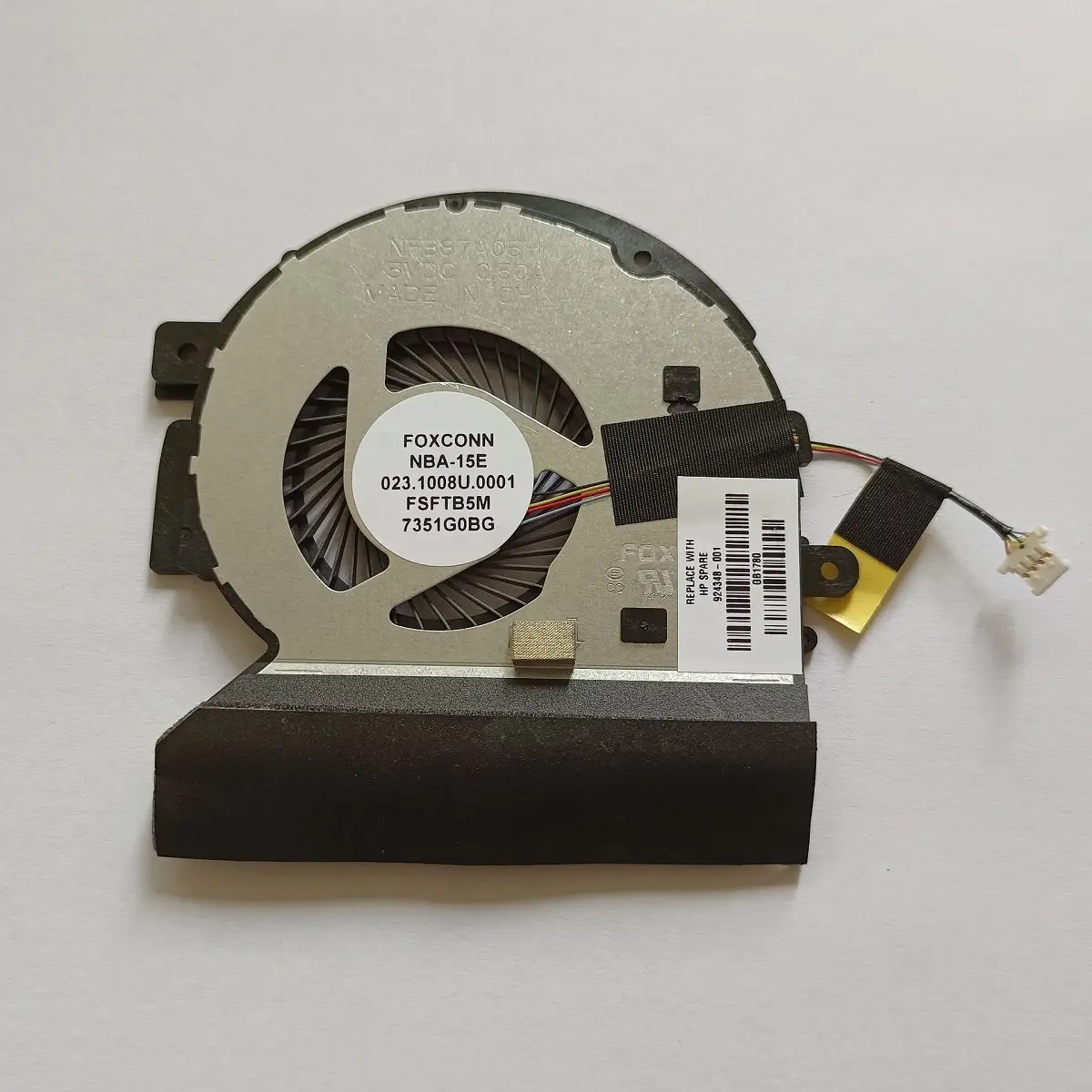 

(10 PCS) New Laptop Cooling Fan For HP Envy X360 15-BP 15-BQ 15M-BQ TPN-W127 TPN-W128 924348-001 924349-001
