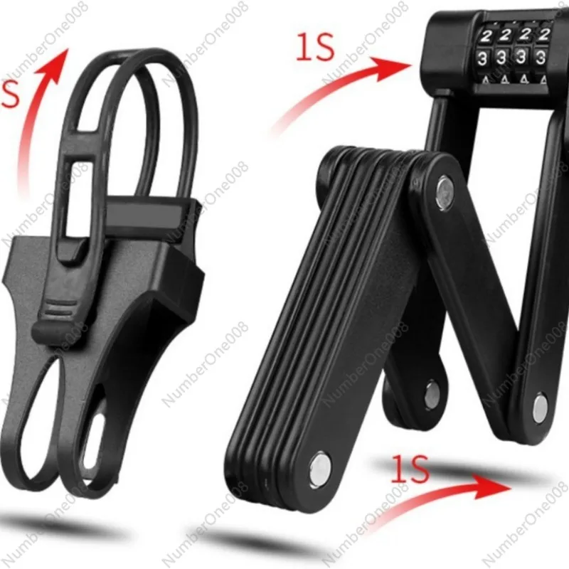 Serrure pliable pour vélo de route et vtt, haute s... – Grandado Serrure pliable pour vélo de route et vtt, haute s... – Grandado