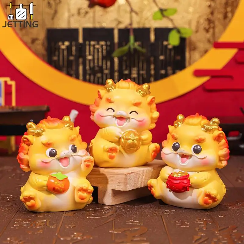 

Китайский новый год, дракон, настольное украшение, статуэтка дракона, миниатюрный ландшафт, фотоподарок, украшение для дома
