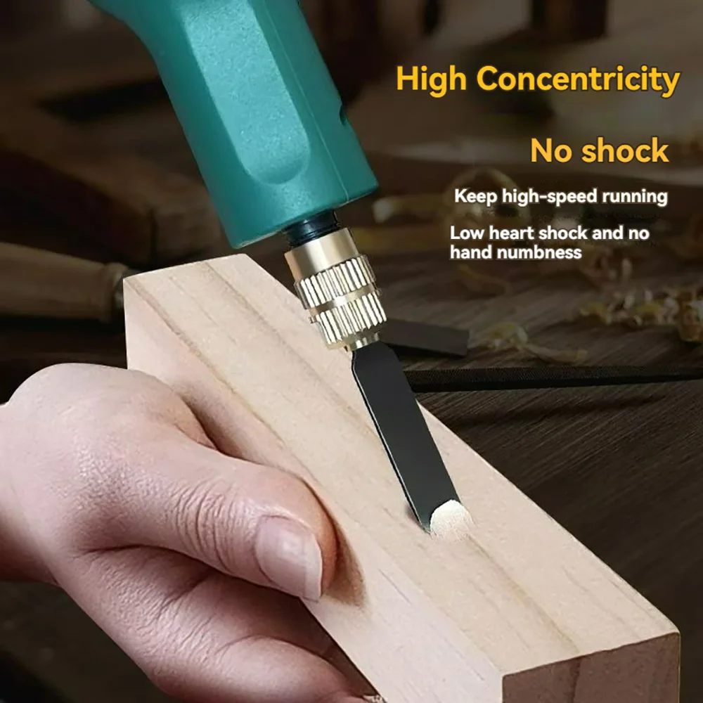 15000RPM 4.2V Blade Carpenter Root Sculpture Mini Power Carving Chisel Carpentry Lithium Electric Carving Knife Chisel Set 20PCS