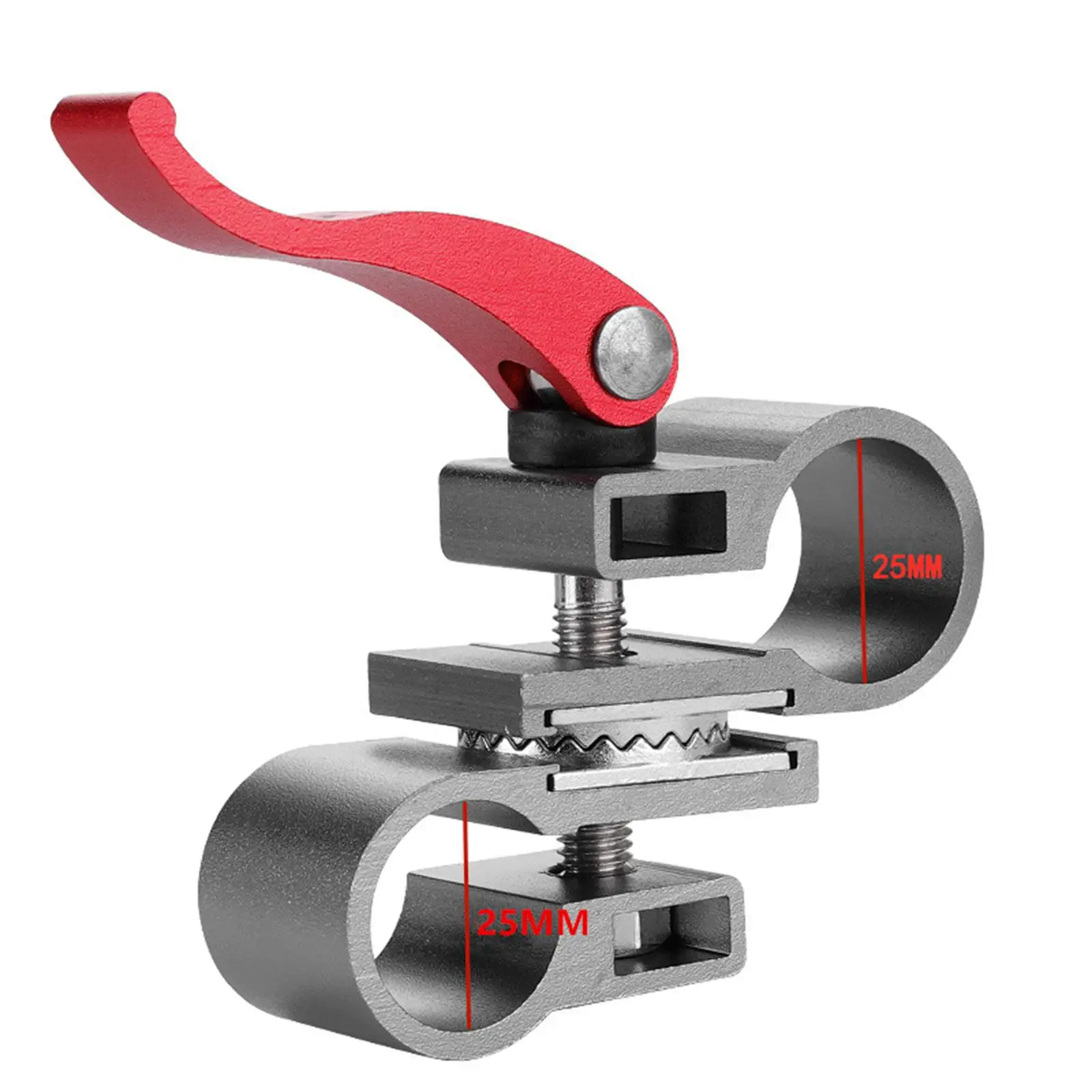 Umbrella Holder Ourdoor Universal Deck Double Mount Umbrella Base Stand Fishing Chair Outdoor Furniture Tool Deck Clamp