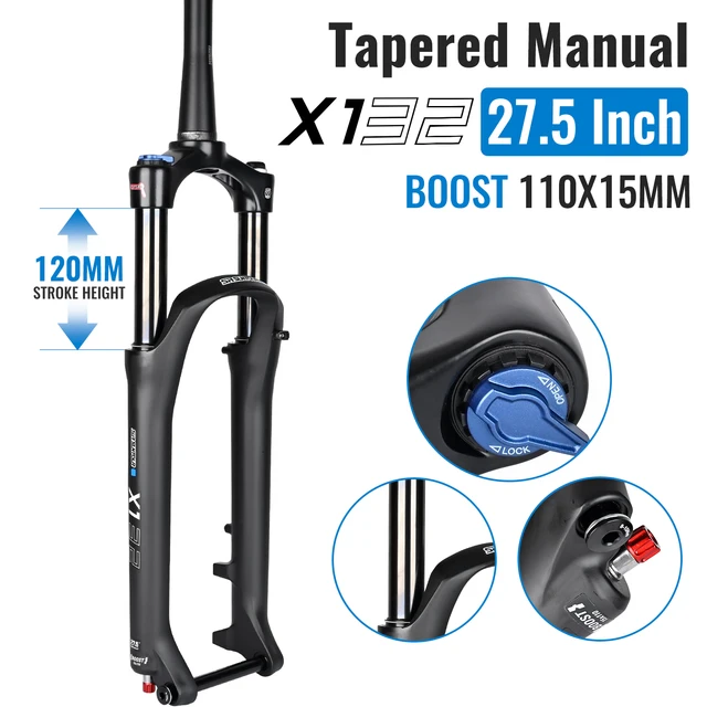 SR SUNTOUR XCR Mountain Bike Suspension Fork 120mm Travel QR
