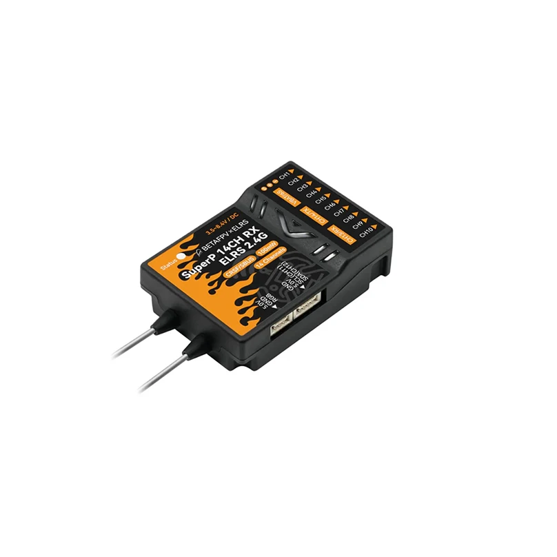 BETAFPV SuperP 14CH Récepteur ELRS 2.4GHz/915MHz/868MHz avec TCXO
