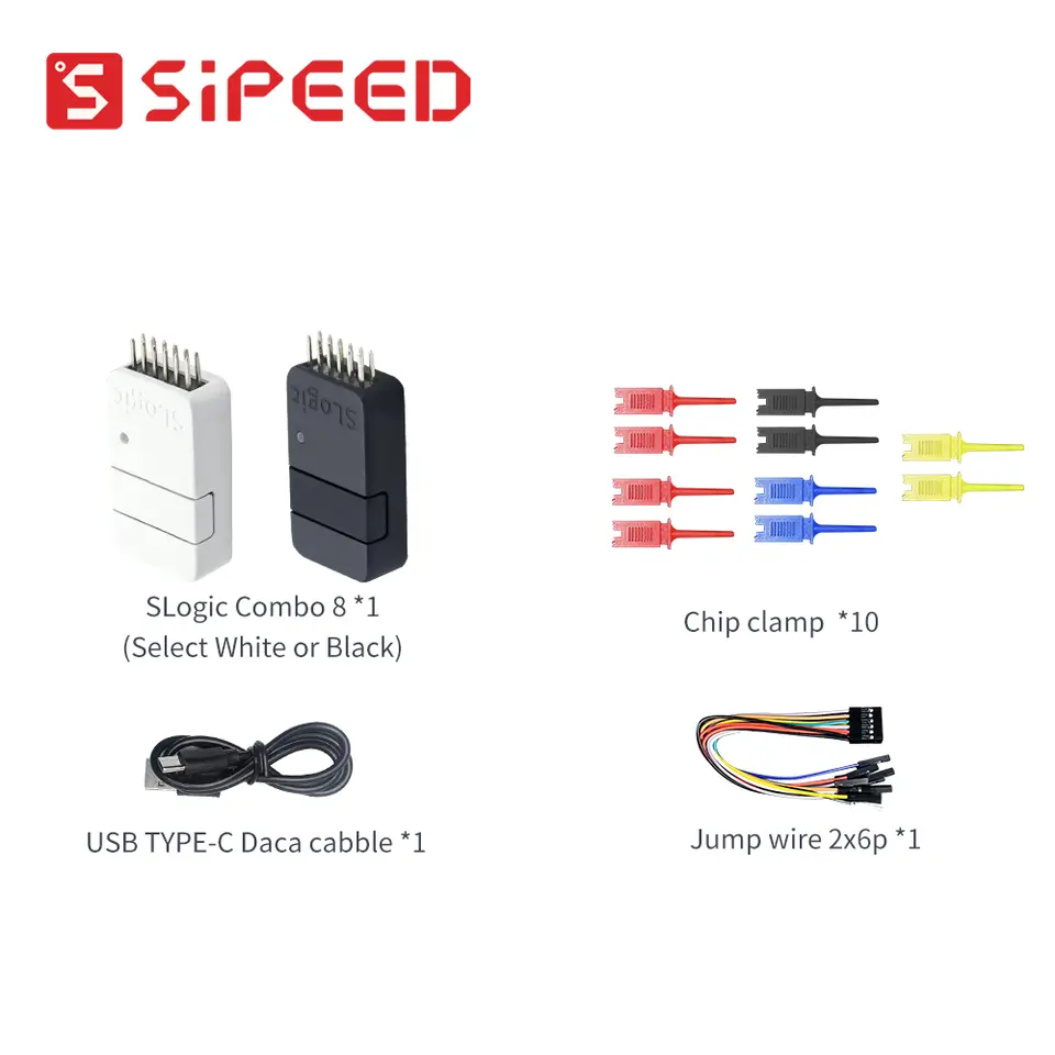 Sipeed SLogic Combo 8 Logic Analyzer DAPLink CKLink Debugger Tool image 8