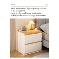 Table de chevet chambre maison moderne simple chambre Simple rehaussement chevet petite armoire armoire de rangement tiroir armoire 5