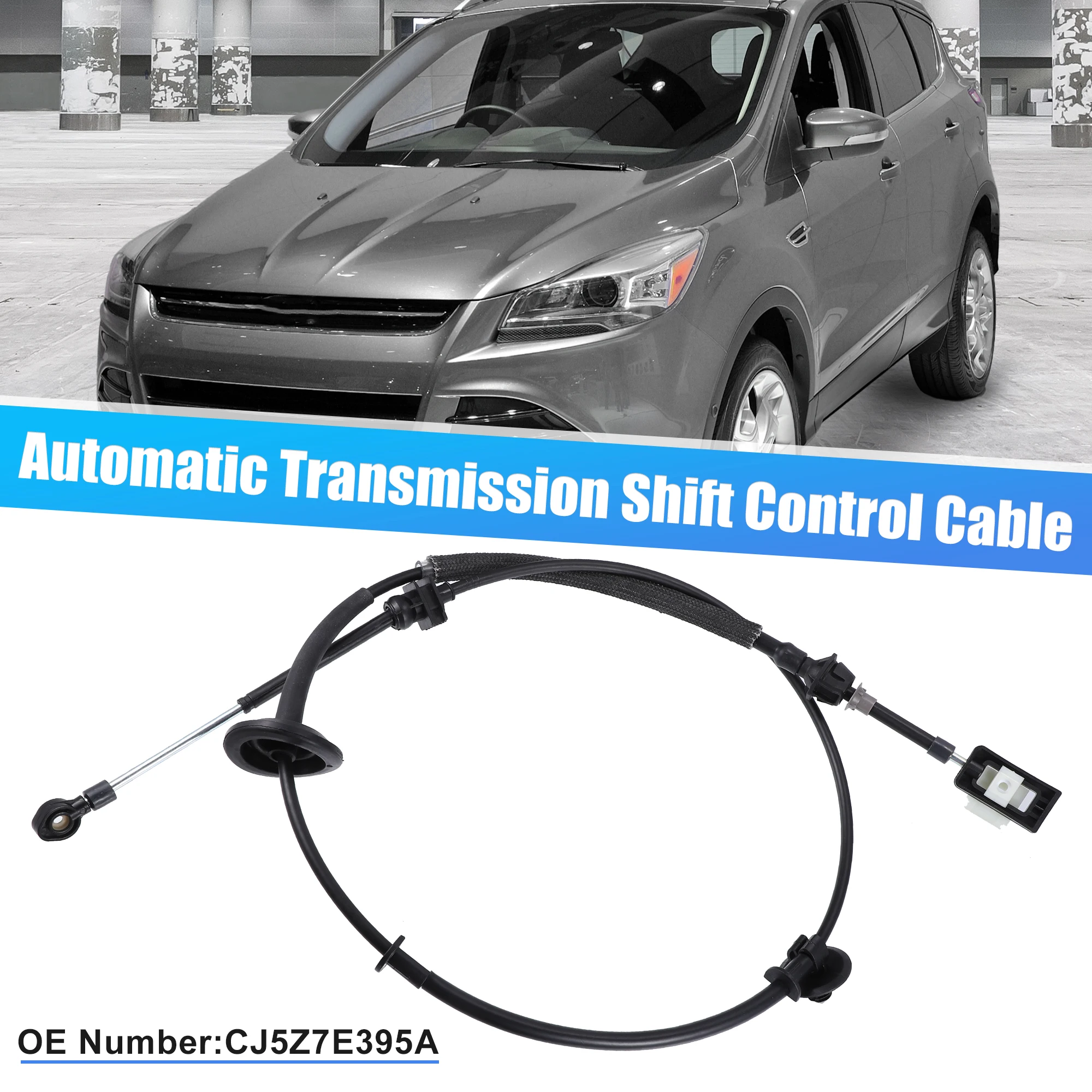 

X Autohaux Auto Gear Shift Cable Transmission Shifter Cable Replace No.CJ5Z7E395A for Ford Escape S SE SEL Titanium 1.6L/2.0L