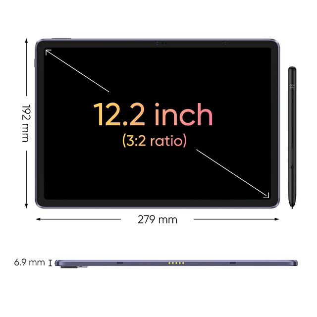 XPPen Magic Drawing Pad 12 inch Tablet Android Pad 2K Resolution 16384 Pressure Levels 8GB 256GB Graphics Drawing Tablet Monitor 2