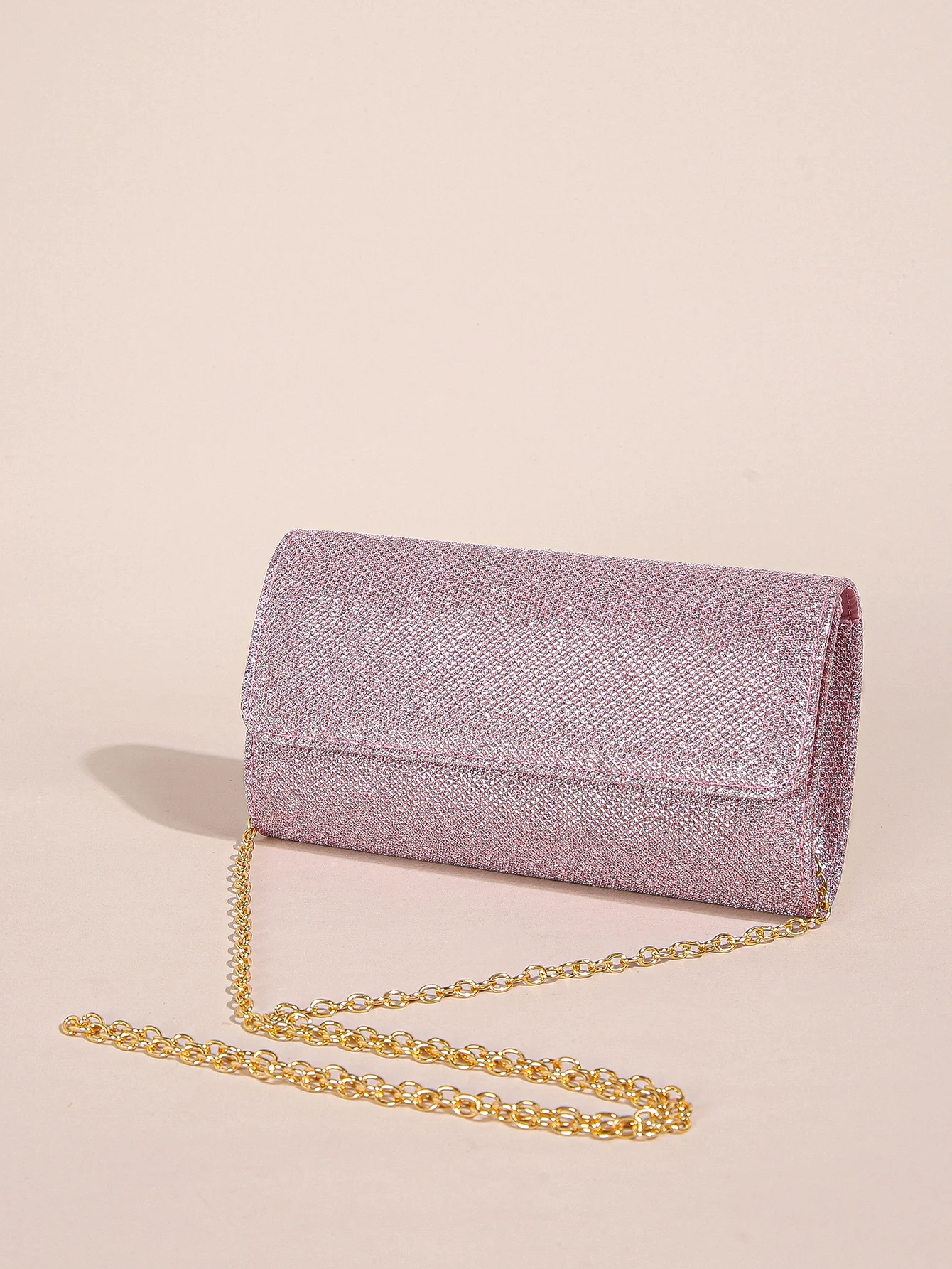 حقيبة يد مسائية لامعة للنساء