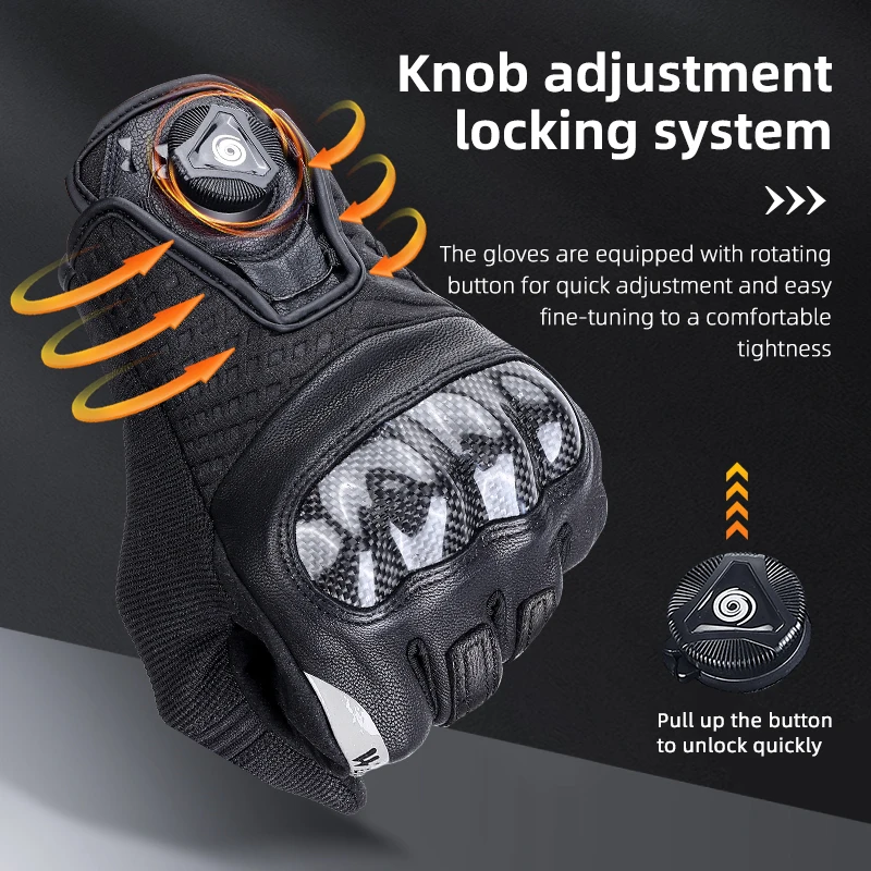 WEST BIKING Winter Cycling Gloves Full Finger Leather Tactical Gloves Touch Screen Sports Protection Motorcycle Bike Gloves 4