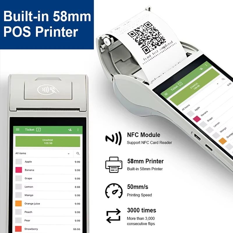 Z92 أندرويد 13 محطة الدفع المحمولة المساعد الشخصي...
