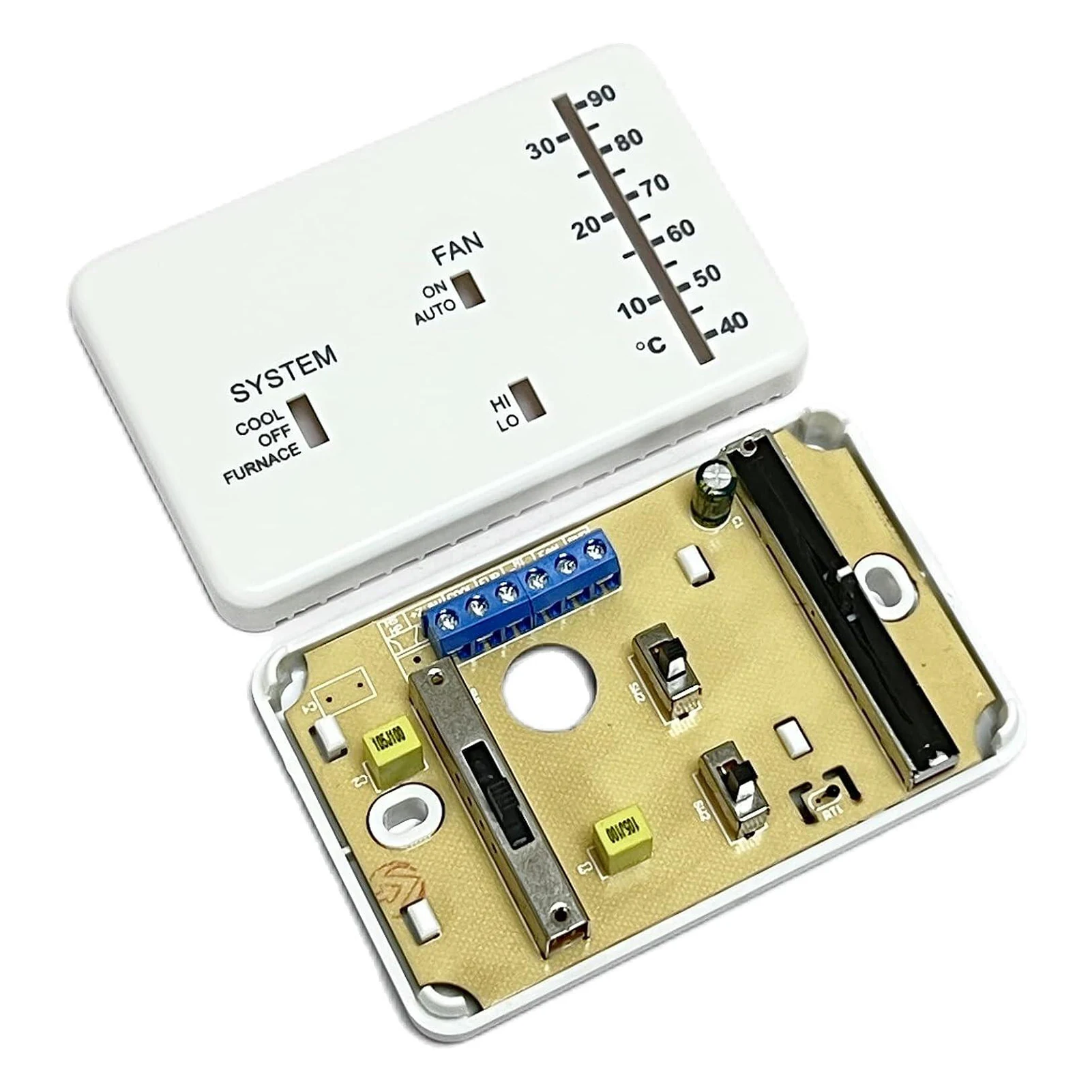RVThermostatRVAnalogThermostatHeatCoolReplacementforDometic