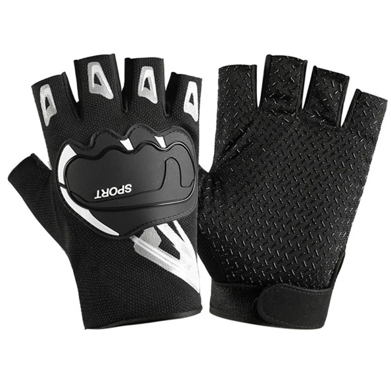 Half Finger Gloves Breathable Non-Slip Gloves Shock Absorption Sports Gloves For Outdoor Riding Fitness Training 3