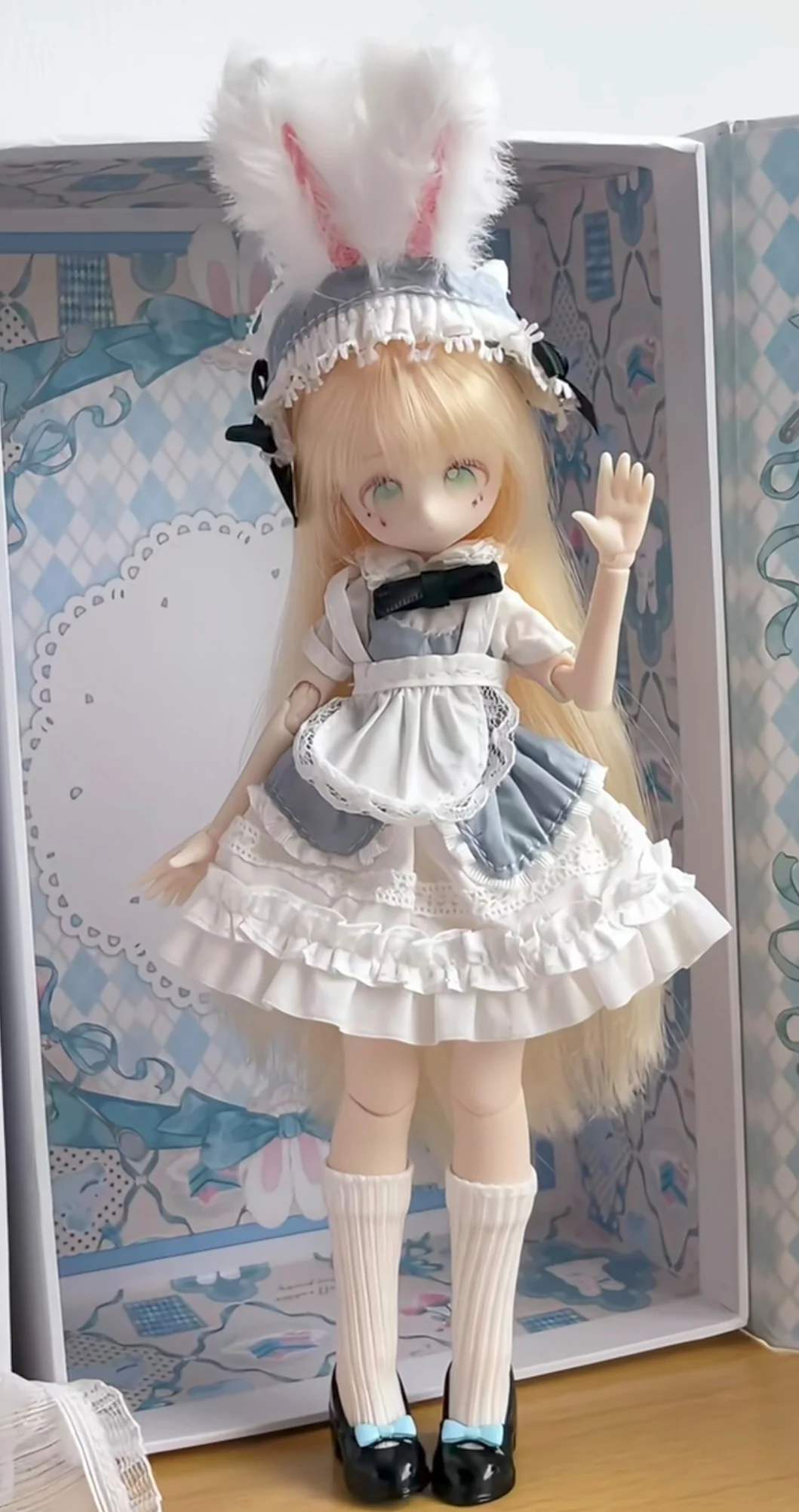 New 1/8 Mjd Joint Mobile Doll Original Momotale Girl Body Series