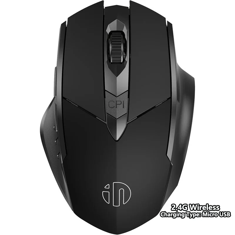 ماوس بلوتوث لاسلكي قابل لإعادة الشحن، طراز INPHIC...