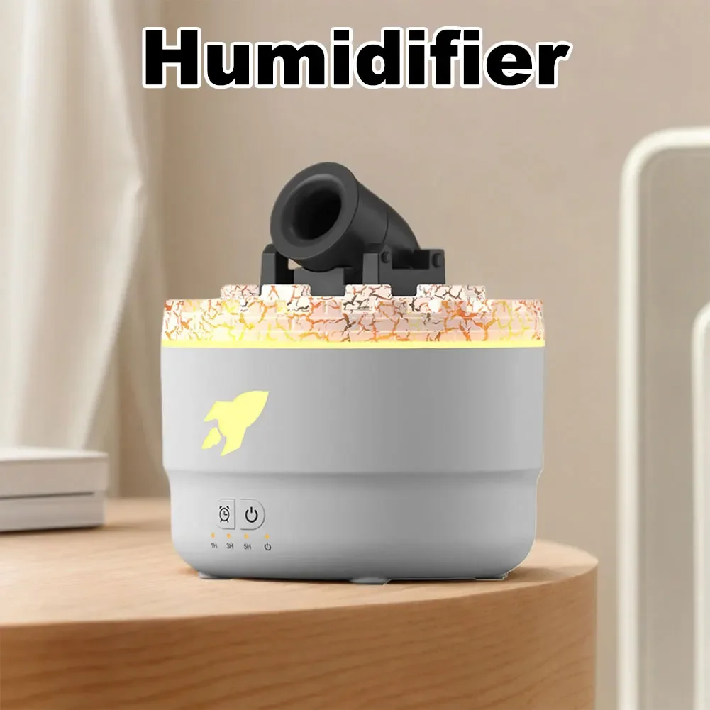 Volcanic Crack Light Cannons Humidifier Essential Oil Diffuser with Timer Cannon Blast Aroma Humidifier Aromatherapy Diffuser 3