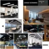 LED Pendant Light Office Lighting Conference Lights Source Ceiling Single Pendant Lamps Dining Room Large Sized Spliceable Lamp 5
