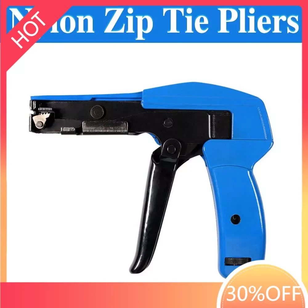 

2.4-4.8mm Nylon Cable Tie Cable Tie Tool Fastening Auto Cutting Cable Wires Quickly Tool Shackle Smart Tool Strapping Bundle Gun