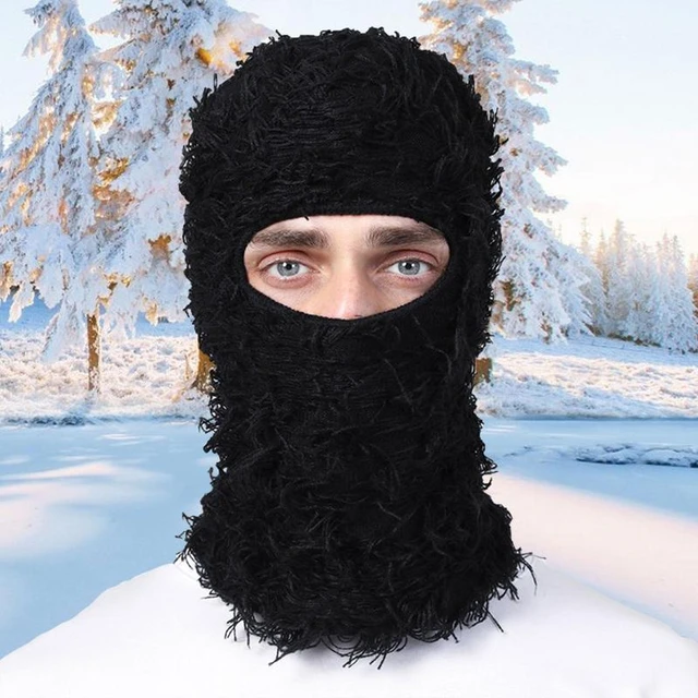 DistMurcia-Masque de ski intégral coupe-vent, cagoule d'hiver, bonnets  tendance pour l'extérieur - AliExpress