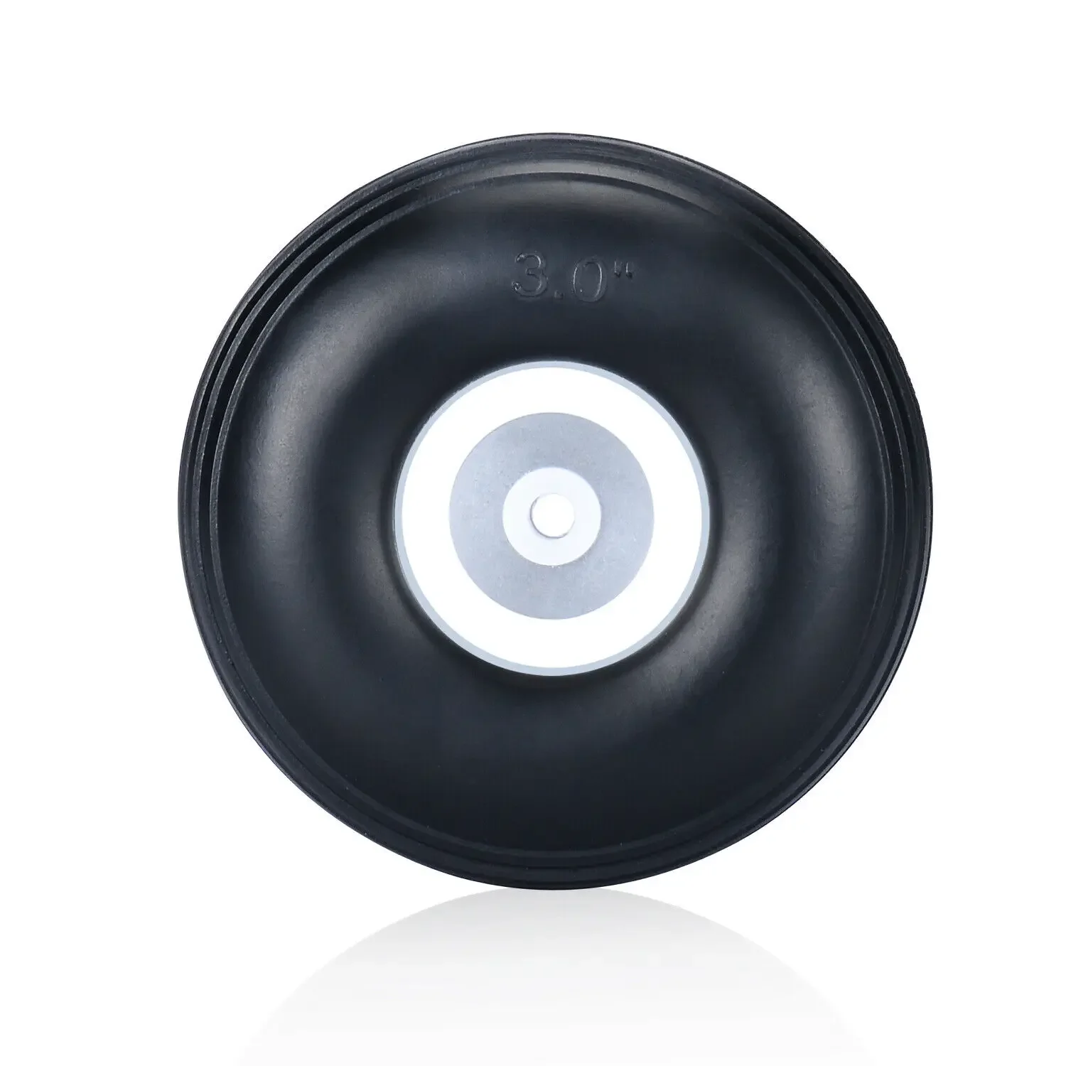 1 Pair Of RC Plane PU Wheel With Plastic Hub 4"(D101.6x H35 X D5mm) NEW-in Parts - Foto 3