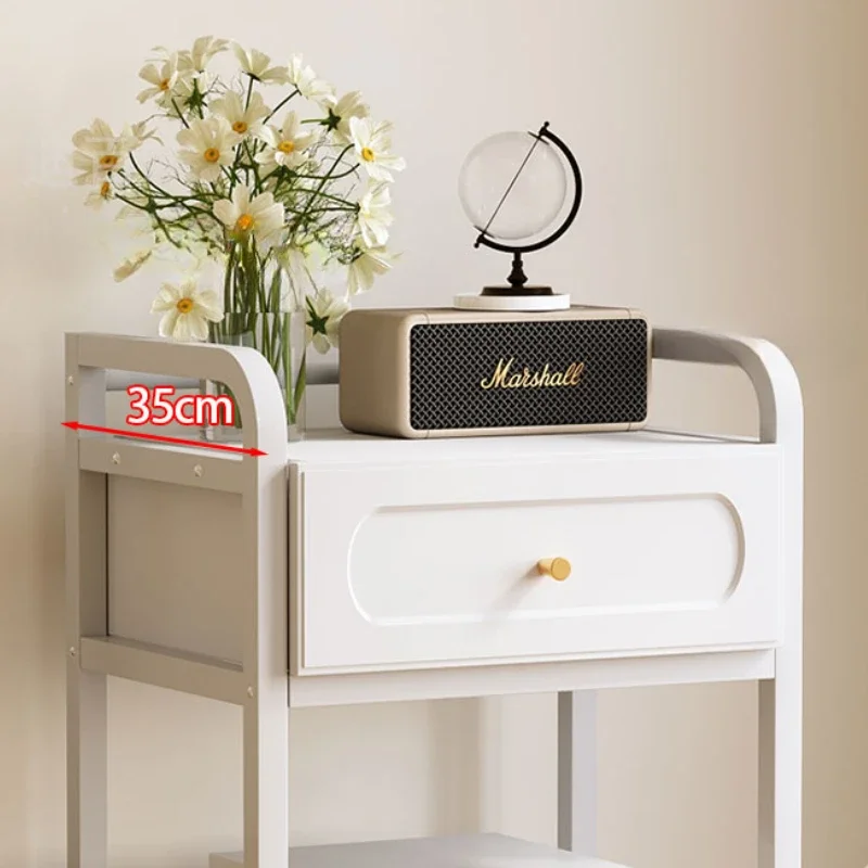 Iron Robot Vacuum Storage Rack with Easy-Clean 3-Layer Organizer  Durable Cleaning Machine Stand Convenient Access with Wheel 5