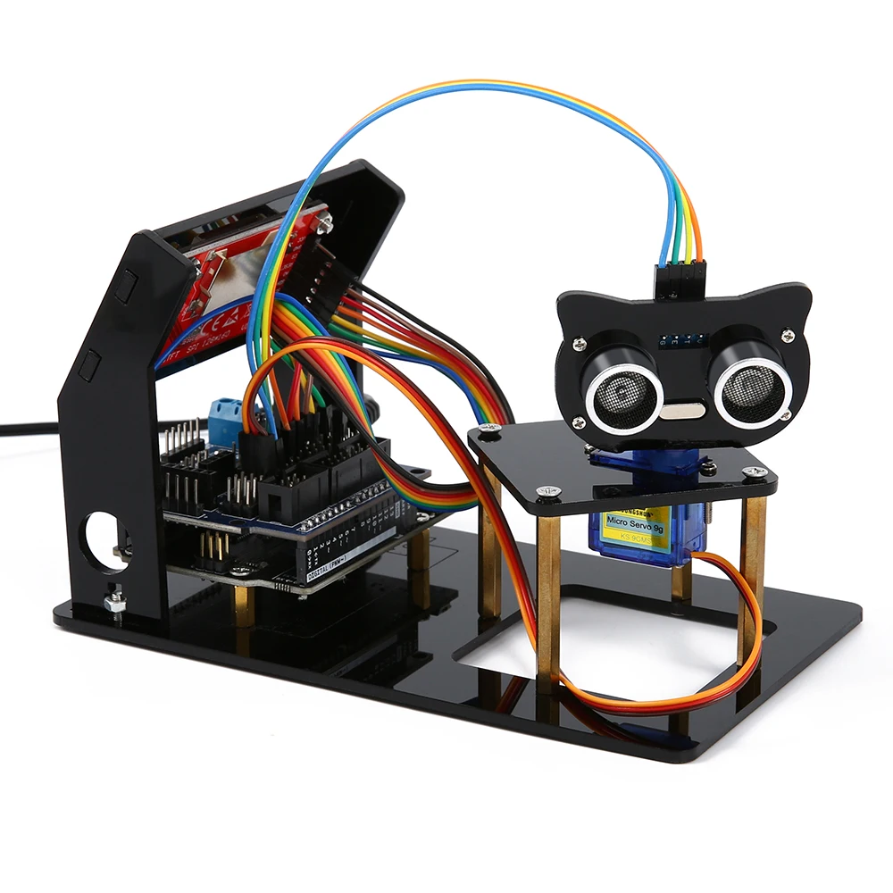 diy-simula-o-radar-rob-tica-kit-ultrasonic-sensor-r3-tft-spi-display